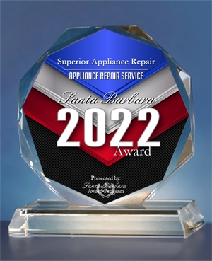 Santa Barbara Award Program Winner | Superior Appliance Repair